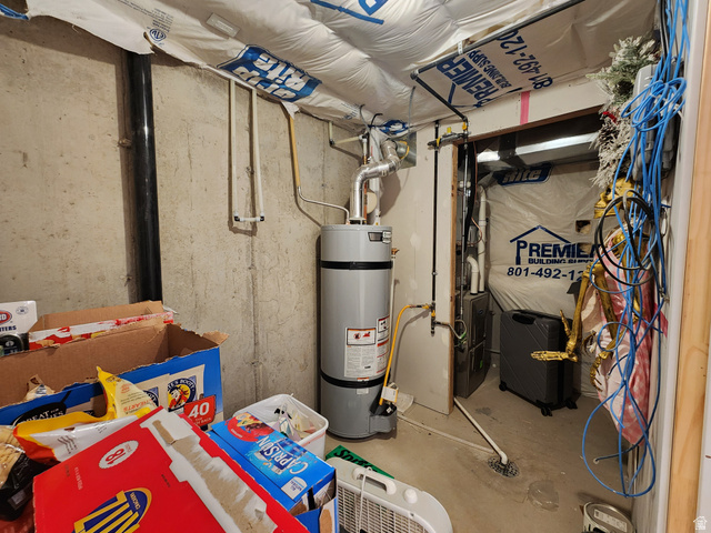 1736 East Fall Street Eagle Mountain, UT 84005 - Photo 25 of 30 Utility room with secured water heater