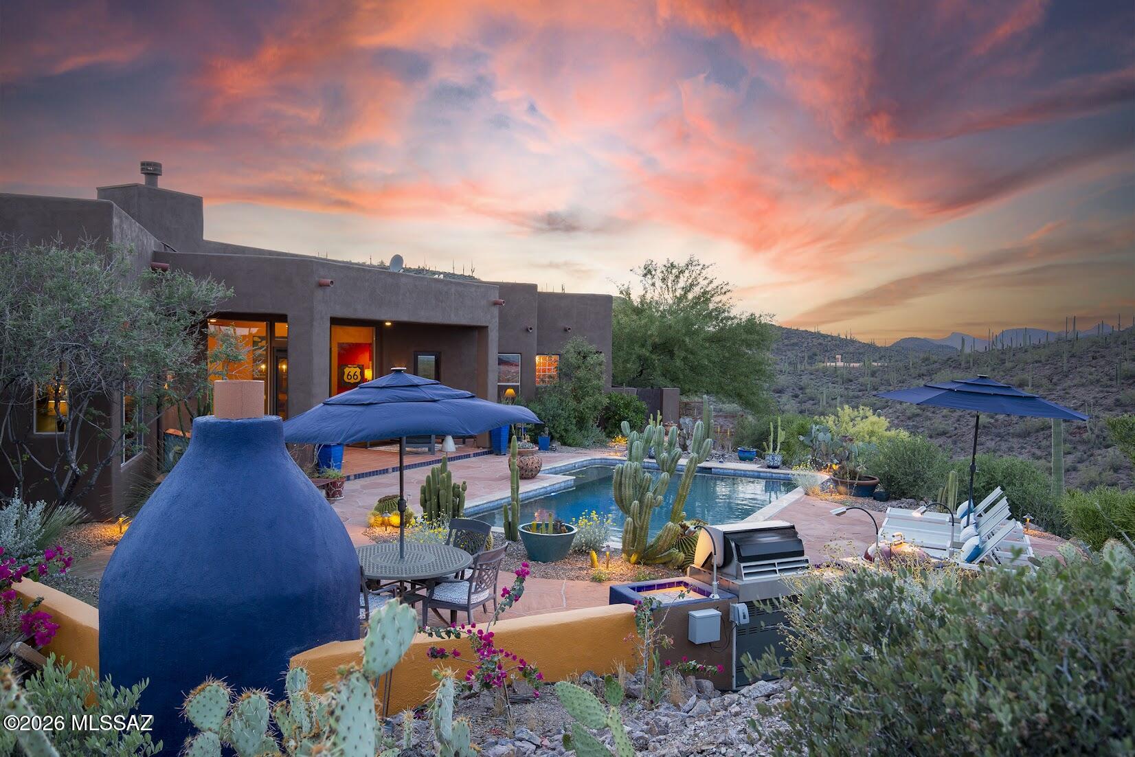 4811 North El Adobe Ranch Road Tucson, AZ 85745 - Photo 19 of 45 SUNSETS ARE AMAZING