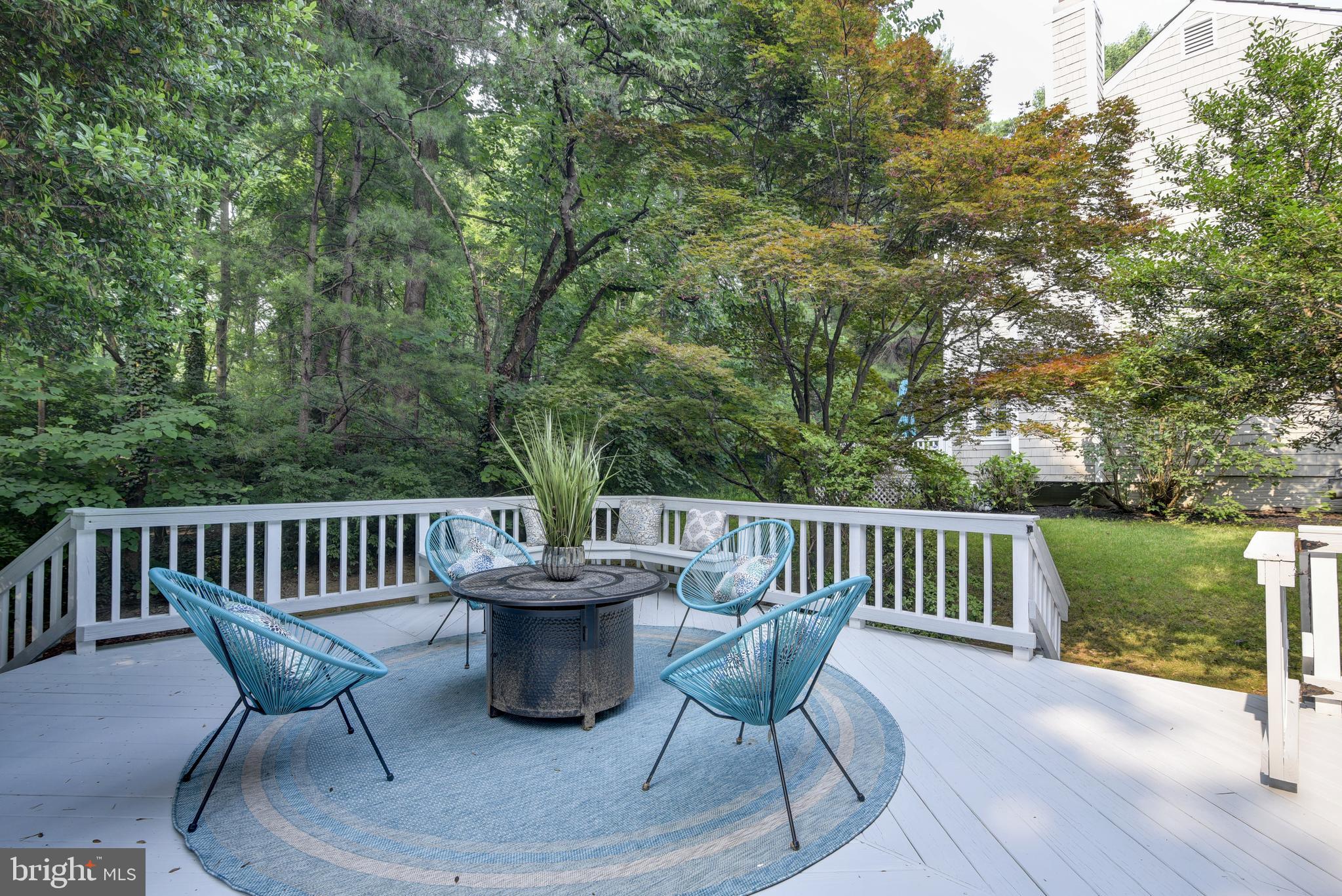11600 Springhouse Place Reston, VA 20194 - Photo 11 of 28 Deck Offers Large Outdoor Entertaining Space.