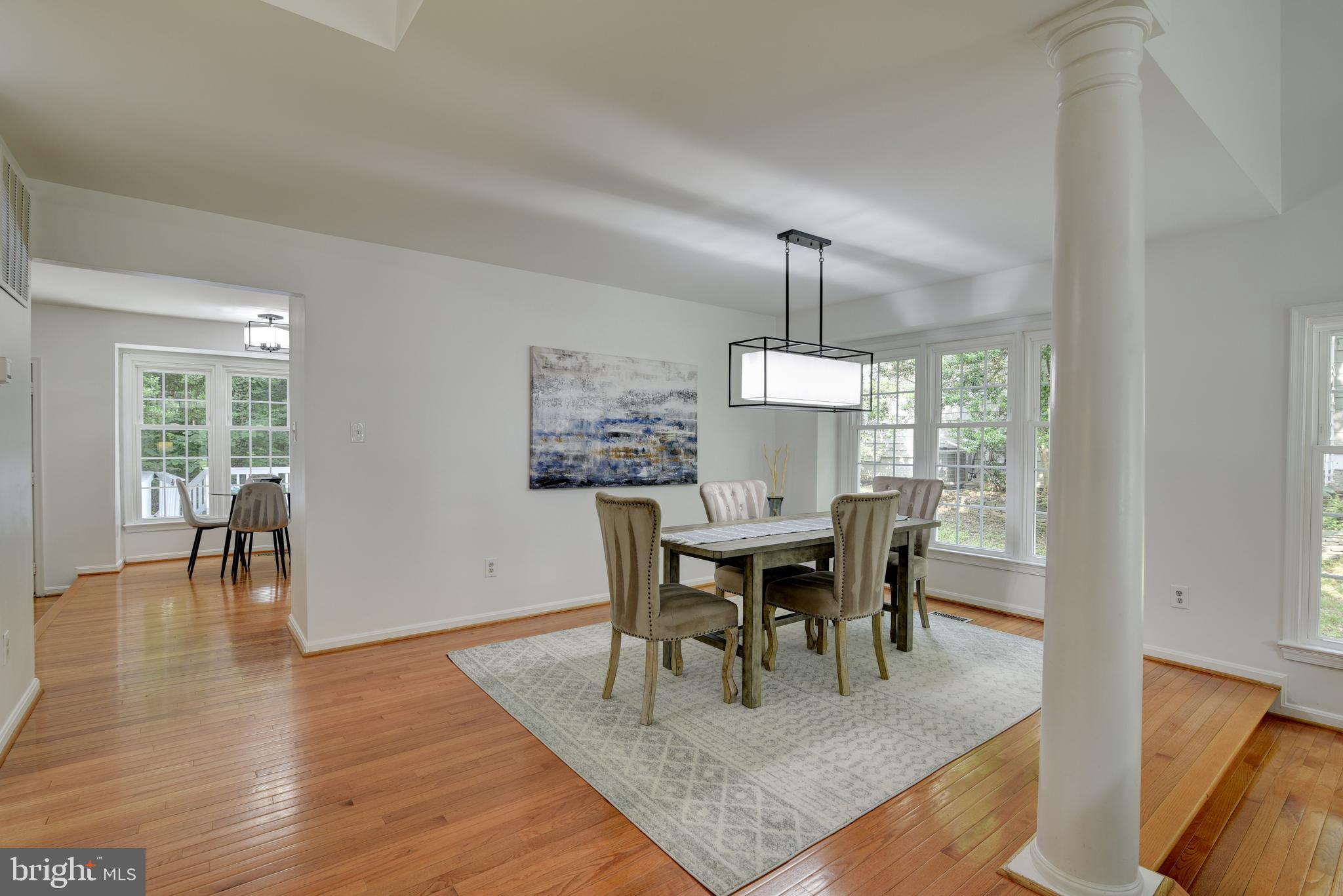 11600 Springhouse Place Reston, VA 20194 - Photo 4 of 28 Dining Room Can Accommodate a Large Table.