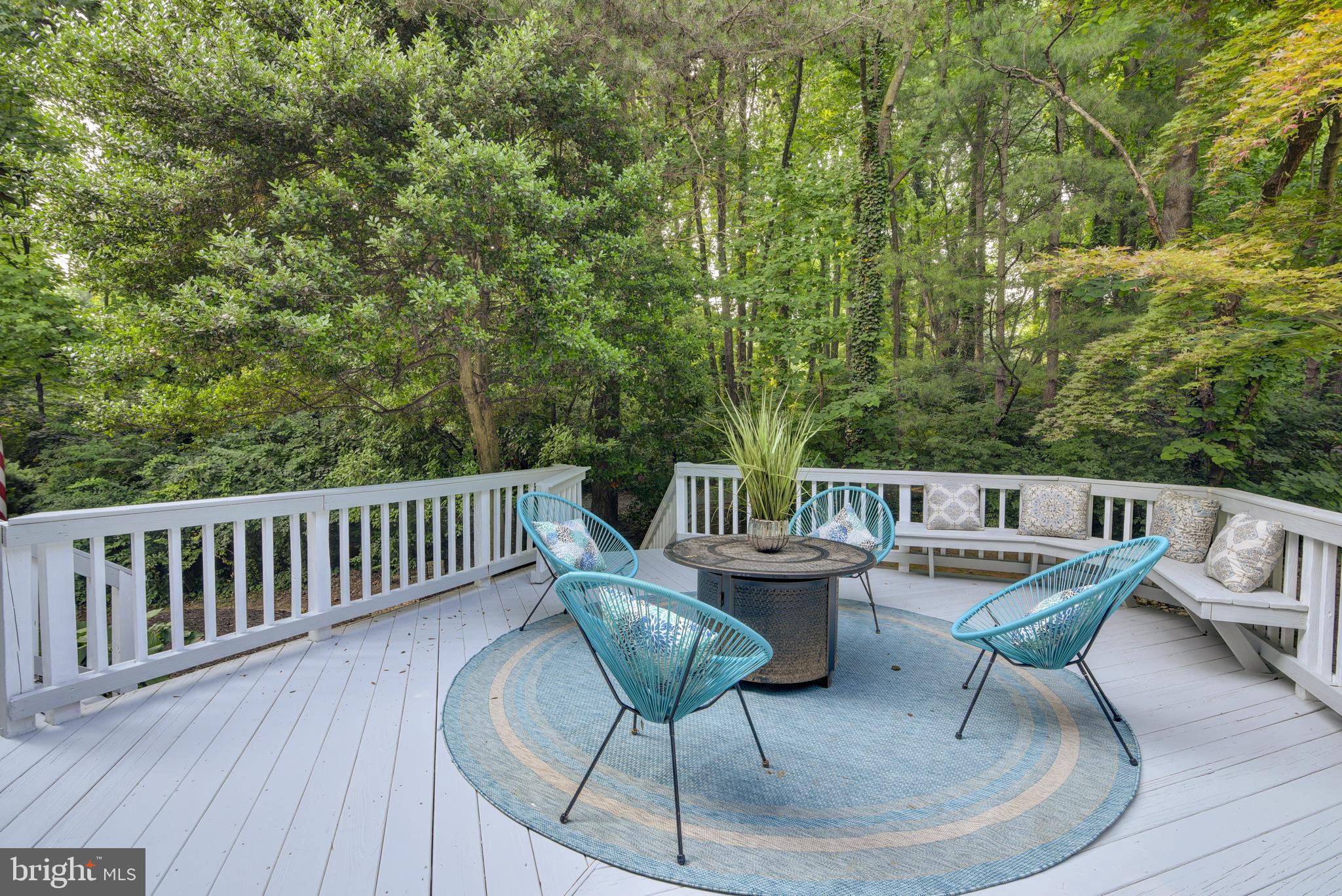 11600 Springhouse Place Reston, VA 20194 - Photo 9 of 28 Sit Out on Your Deck and Relax: S'mores Anyone?!?