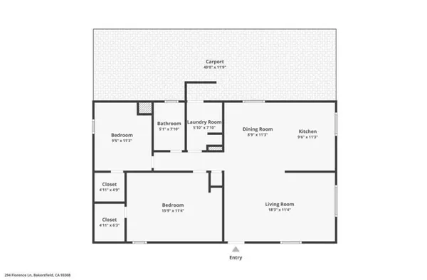 $1,650 | 294 Florence Lane, Unit 294, Bakersfield, CA 93308