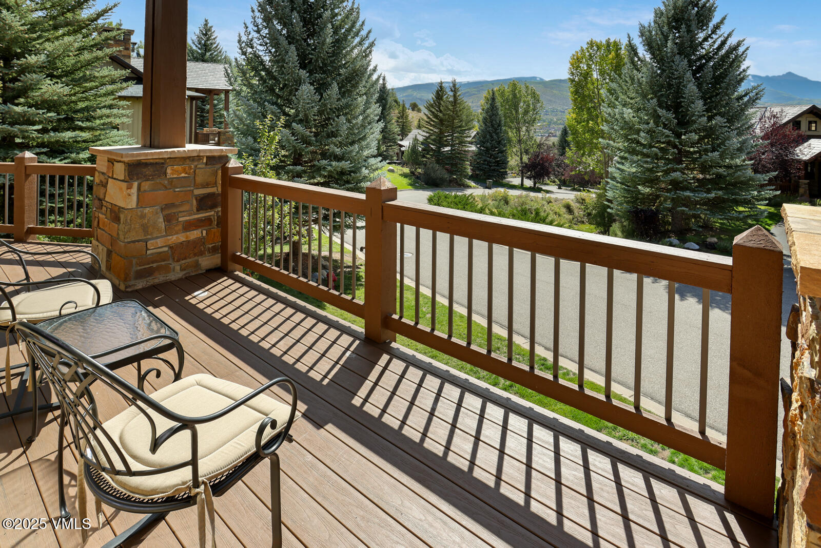 130 Fall Creek Road Edwards, CO 81632 - Photo 44 of 52 a view of a two chairs in the balcony