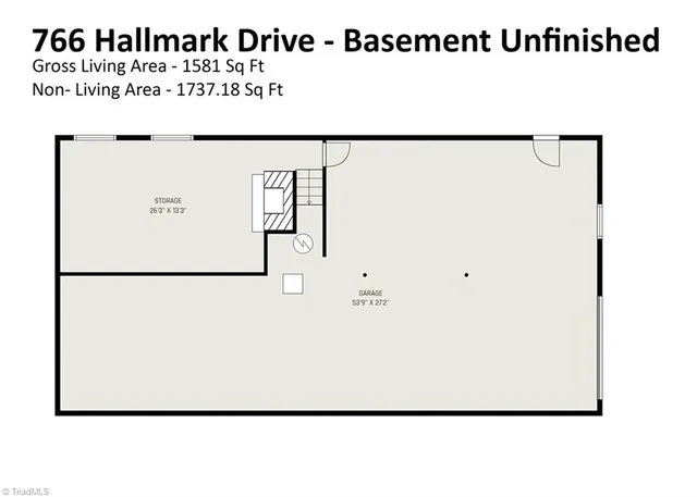 $318,500 | 766 Hallmark Drive, Rural Hall, NC 27045