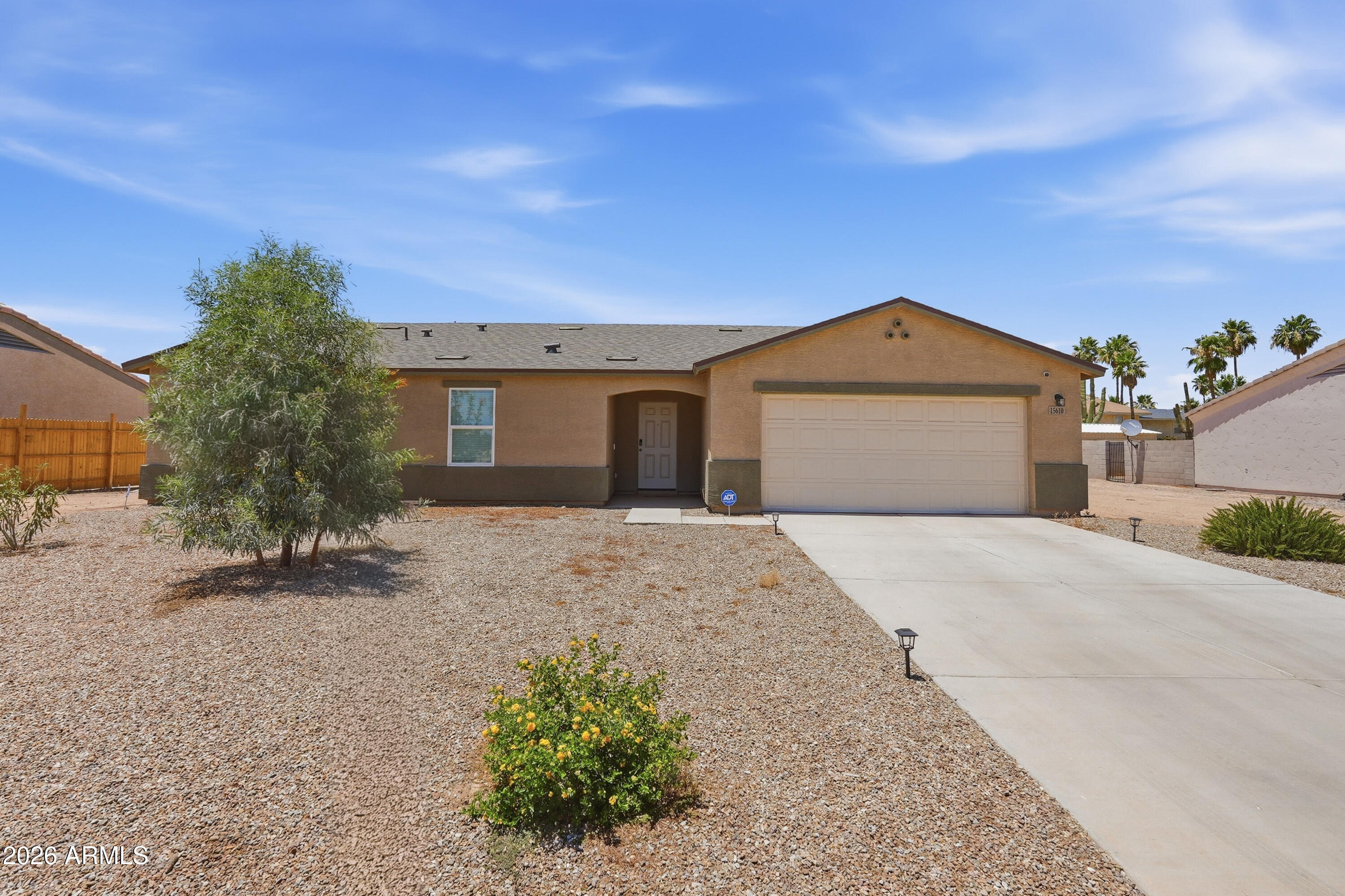 15610 South Moon Valley Road Arizona City, AZ 85123 - Photo 1 of 36 front view of a house with a yard