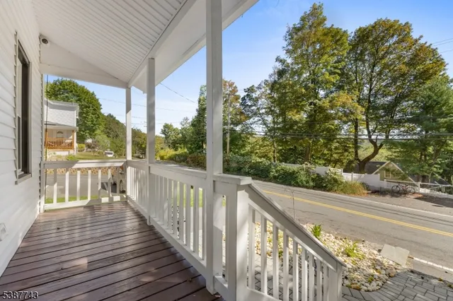 a view of balcony and deck