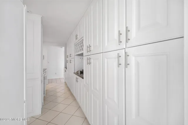 a view of a walk in closet