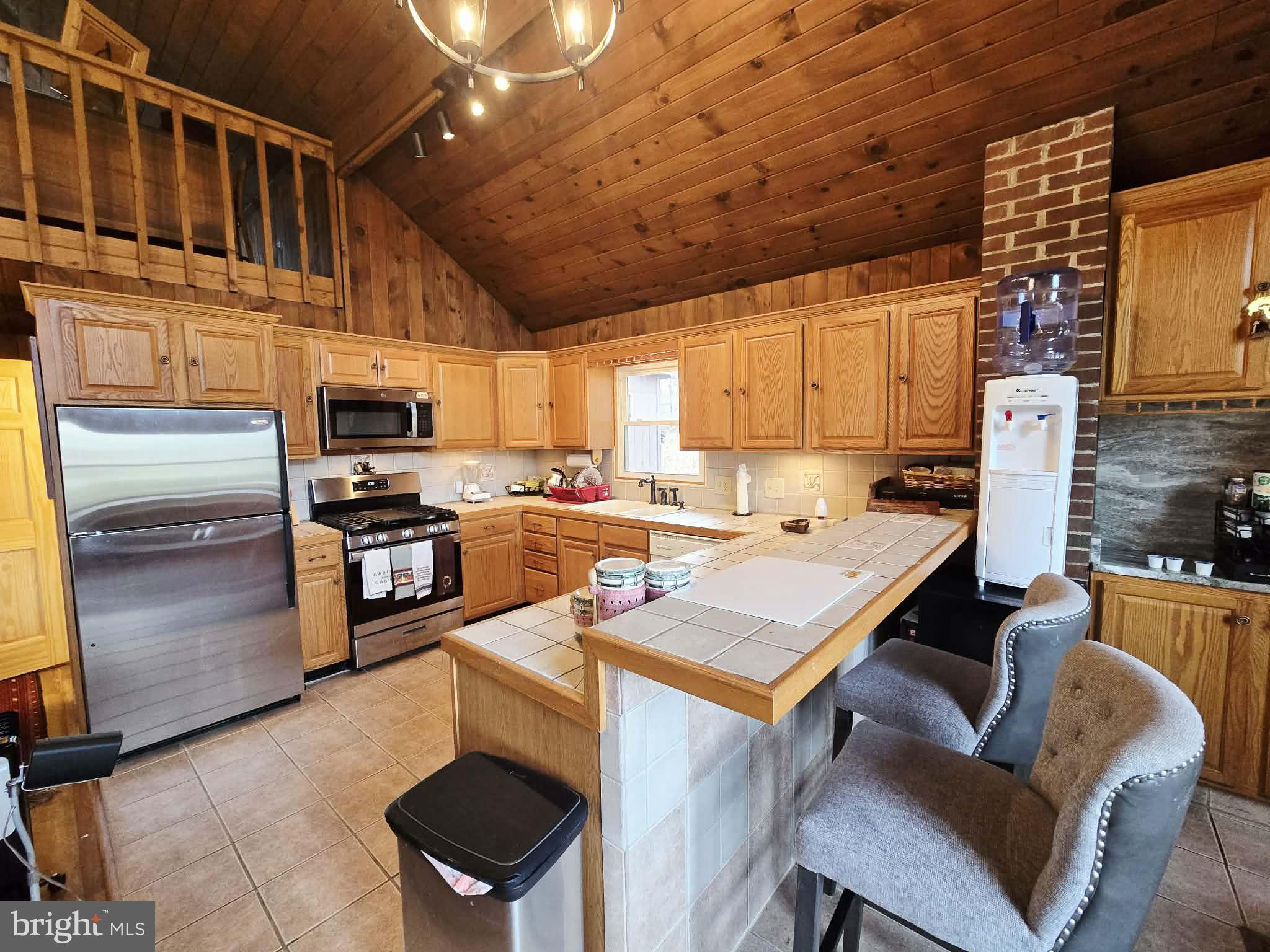 1120 Sandy Ridge Road Sugar Grove, WV 26815 - Photo 6 of 53 a kitchen with a sink appliances and cabinets