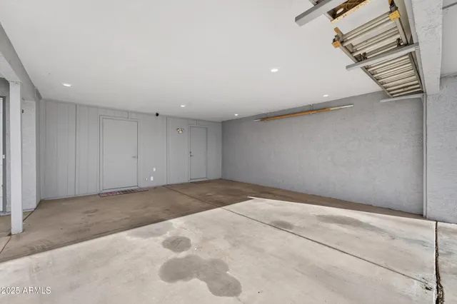 a view of empty room