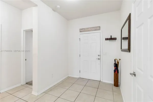 a view of an entryway