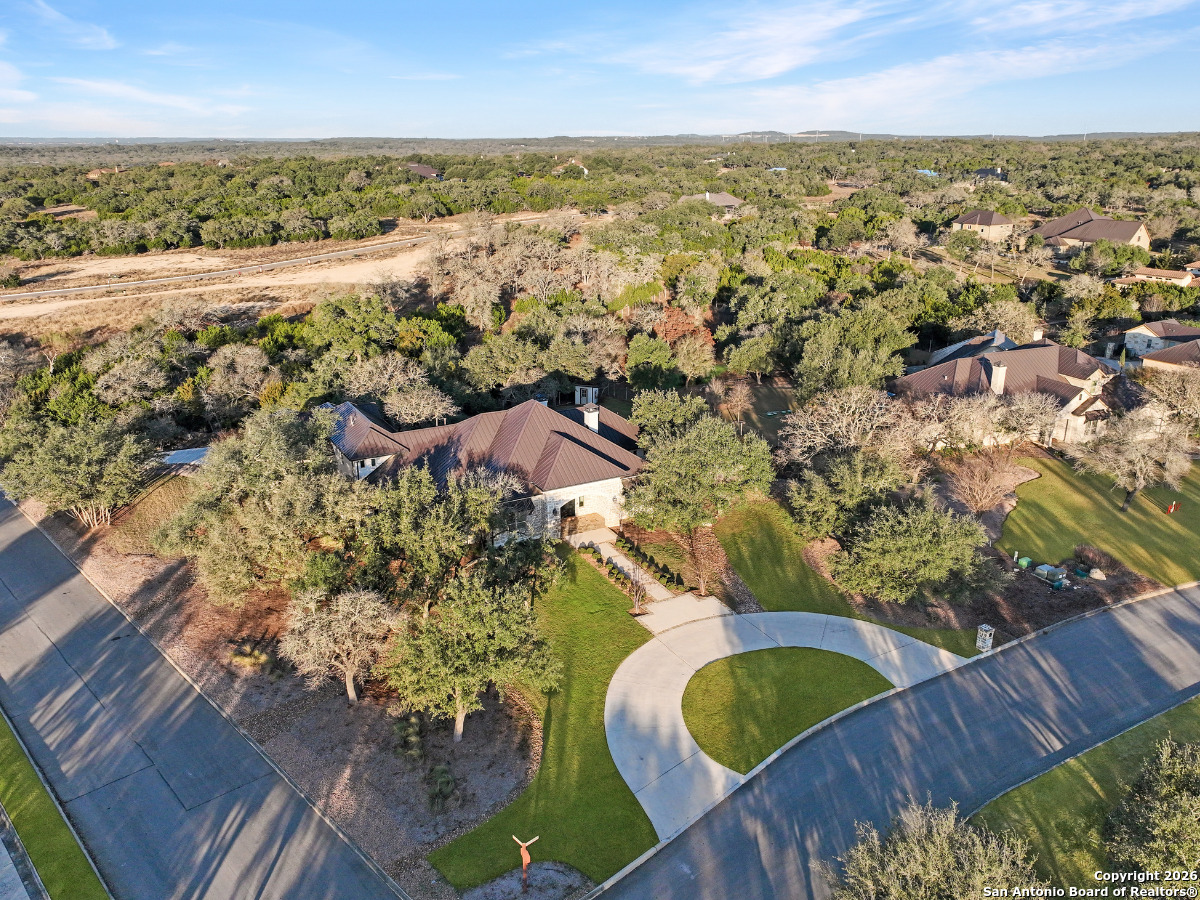 9 Ranch Brook Road Boerne, TX 78015 - Photo 55 of 59 an aerial view of residential houses with outdoor space