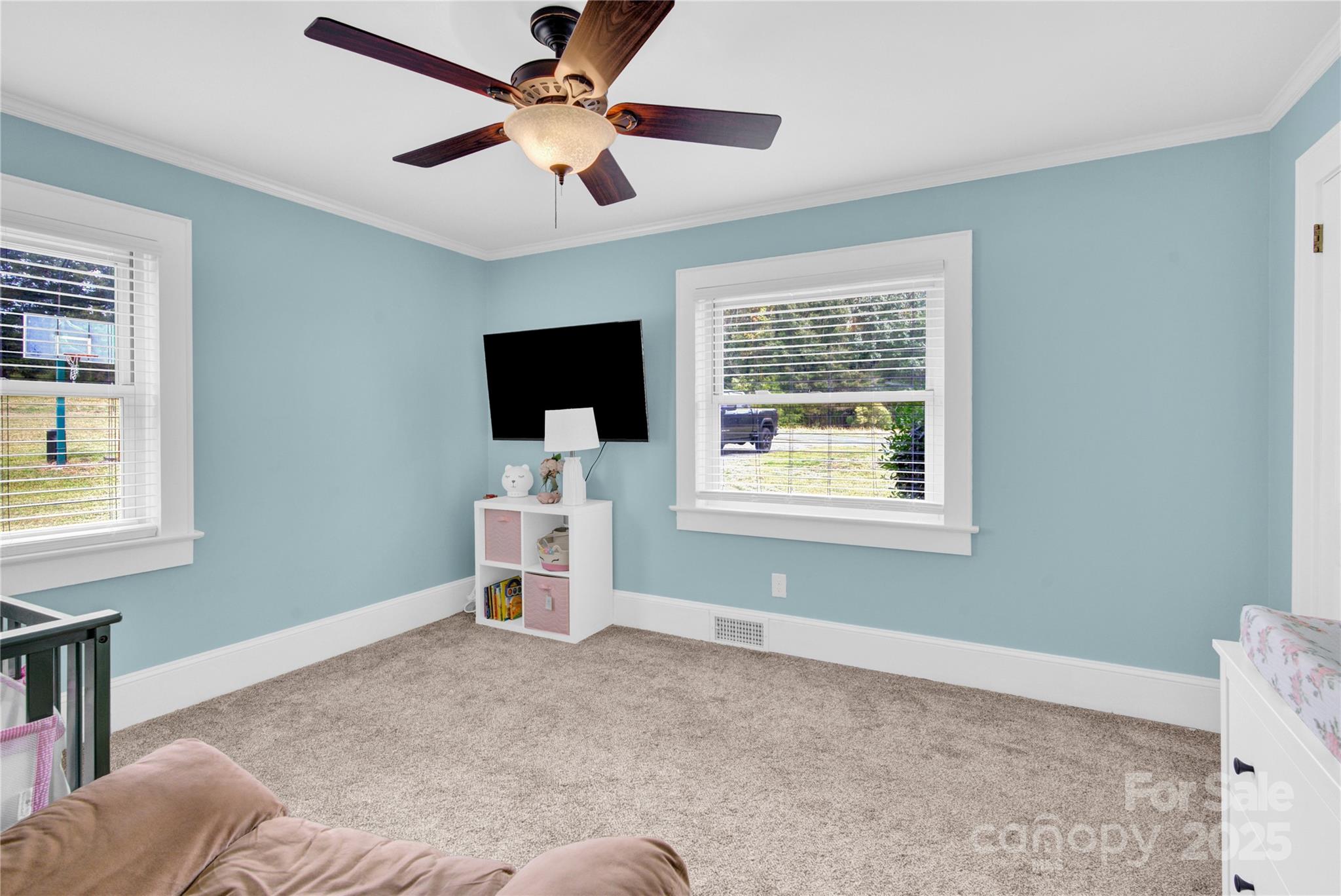 11720 Kluttz Road Gold Hill, NC 28071 - Photo 28 of 35 a bedroom with a bed and a window