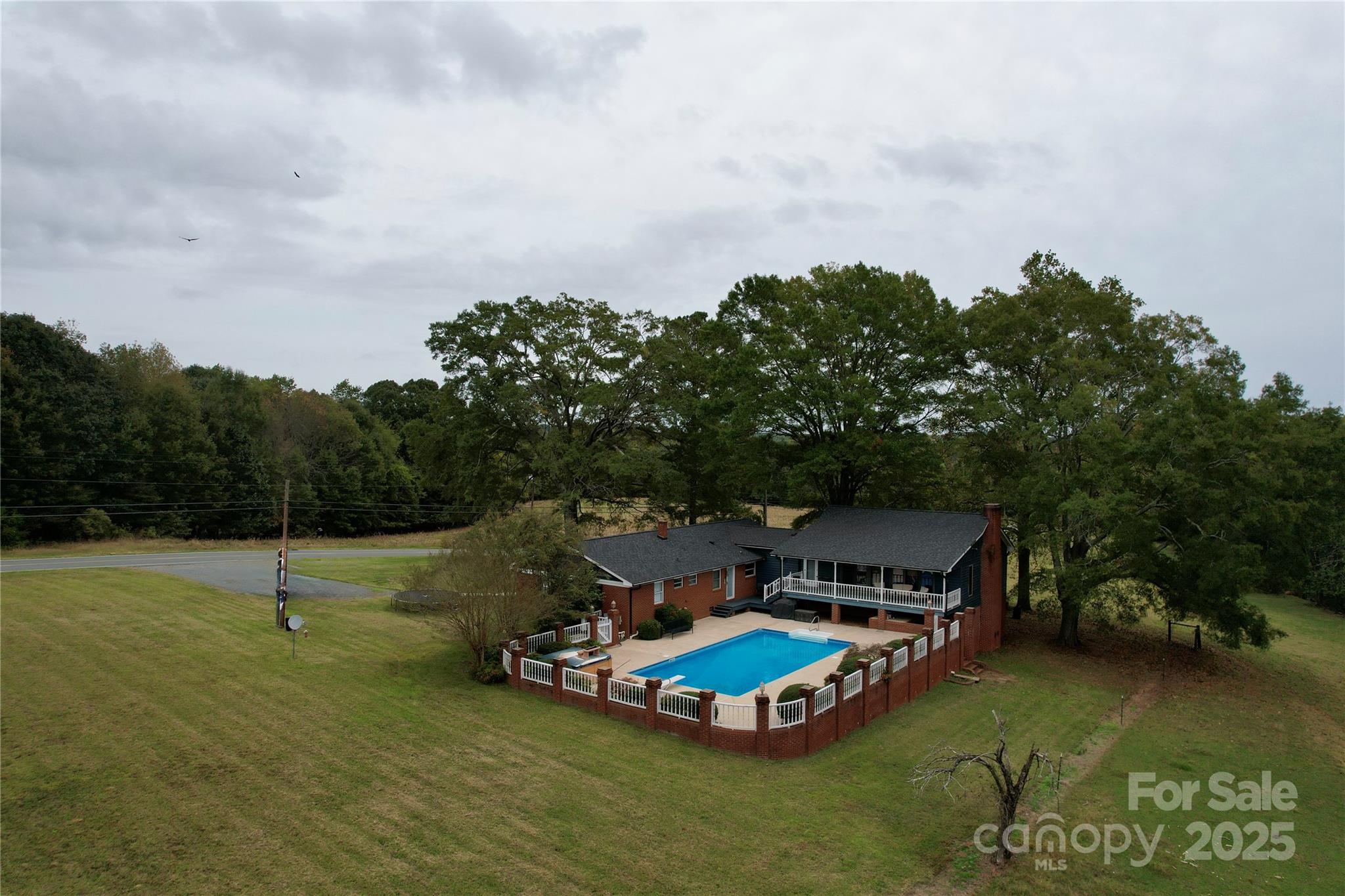 11720 Kluttz Road Gold Hill, NC 28071 - Photo 7 of 35 a view of a house with a yard