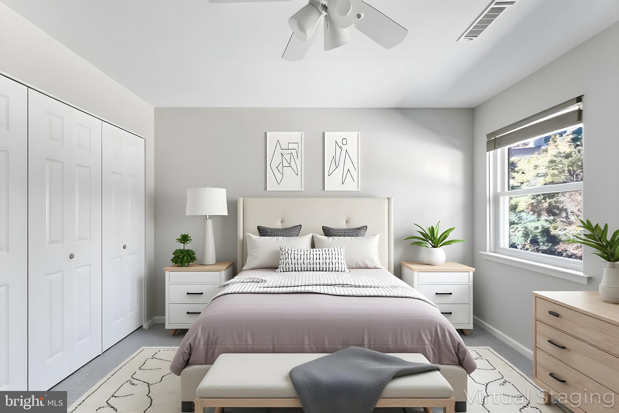 406 Winding Way Westville, NJ 08093 - Photo 12 of 20 a bedroom with a bed and a window