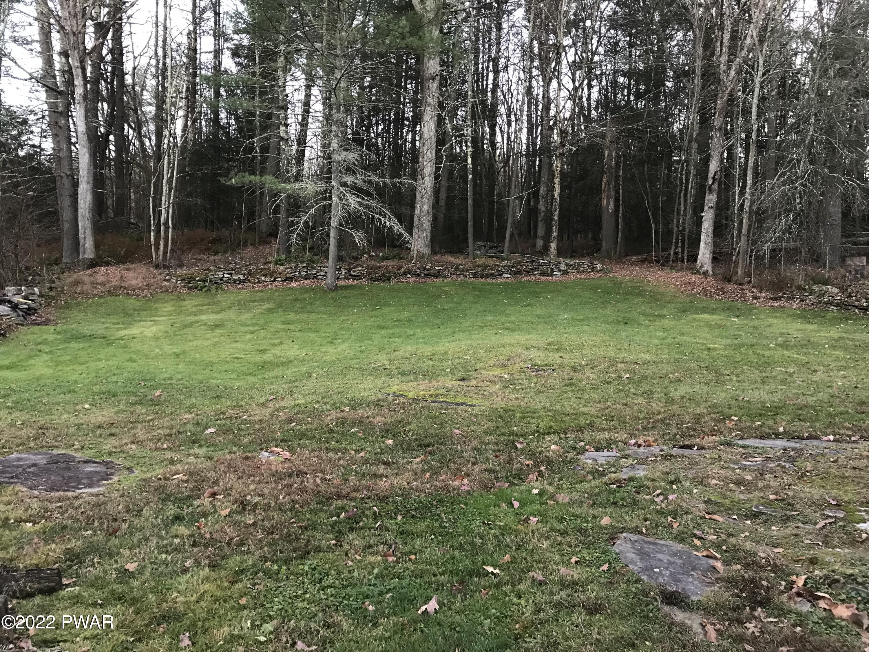 122 Greeley Lake Road Greeley, PA 18425 - Photo 24 of 24 Rear Yard and Beginning of the Woods