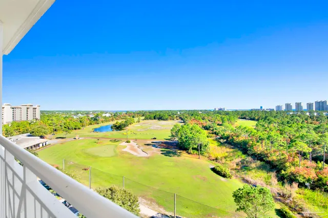 a view of an ocean from a balcony