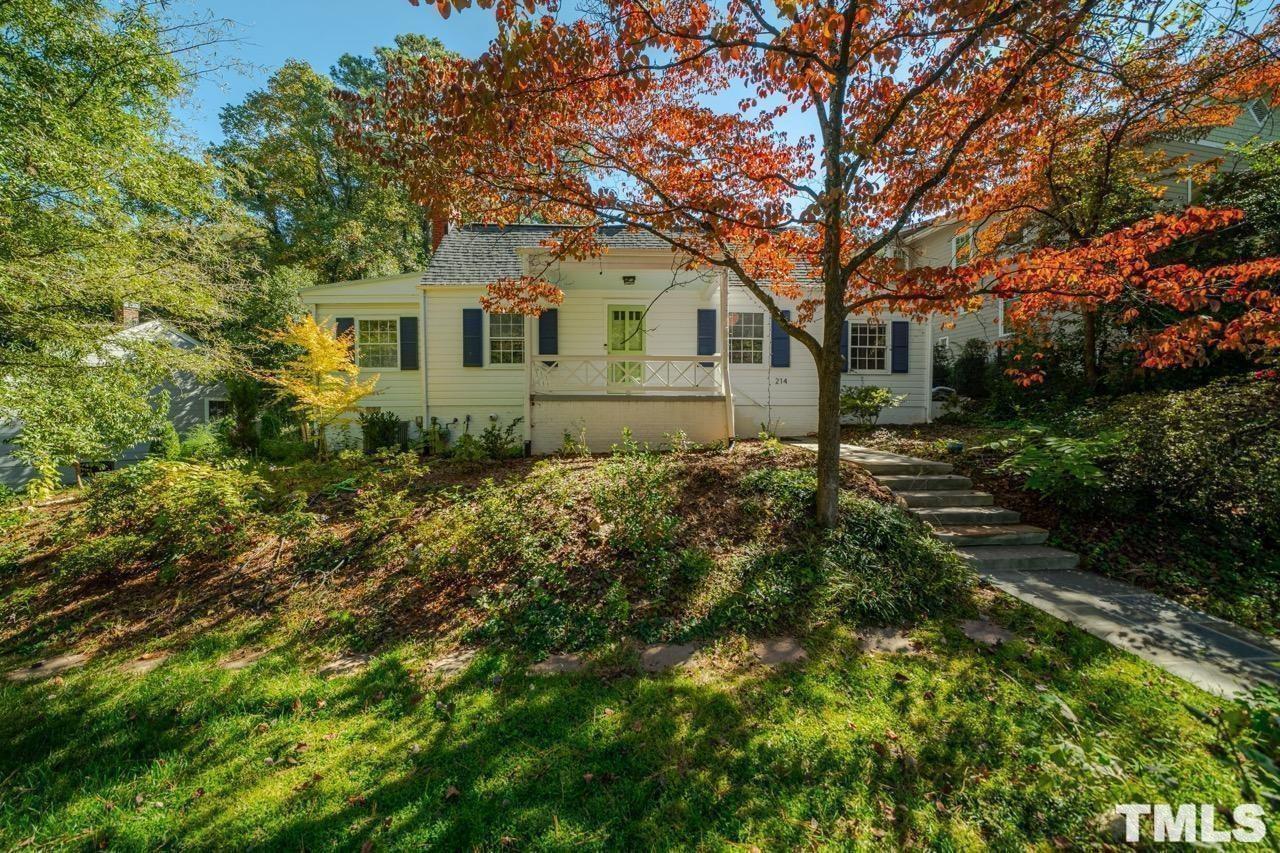 214 Faircloth Street Raleigh, NC 27607 - Photo 20 of 21 a front view of a house with a yard
