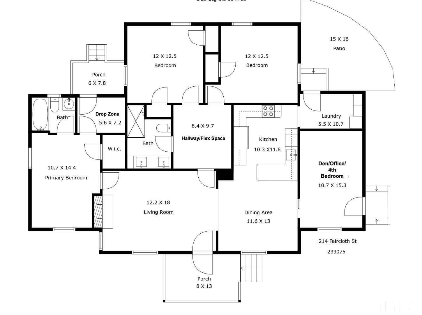 214 Faircloth Street Raleigh, NC 27607 - Photo 5 of 21