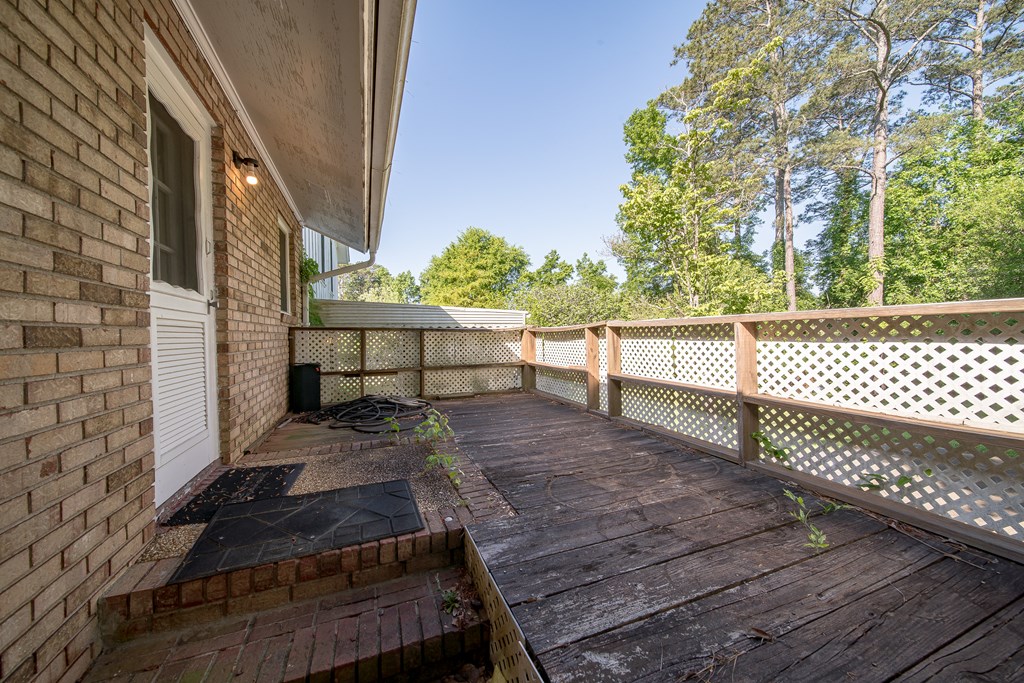 843 Bunker Hill Road Columbus, GA 31907 - Photo 25 of 27 Deck off of Kitchen