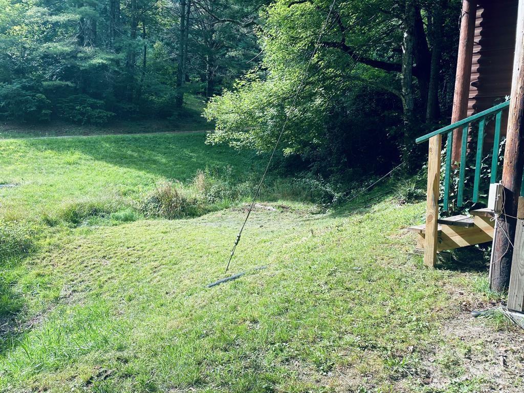 15 Valor Road Glenville, NC 28736 - Photo 23 of 30 a backyard of a house with lots of green space