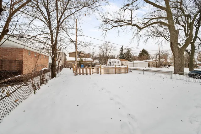 a view of outdoor space with seating area