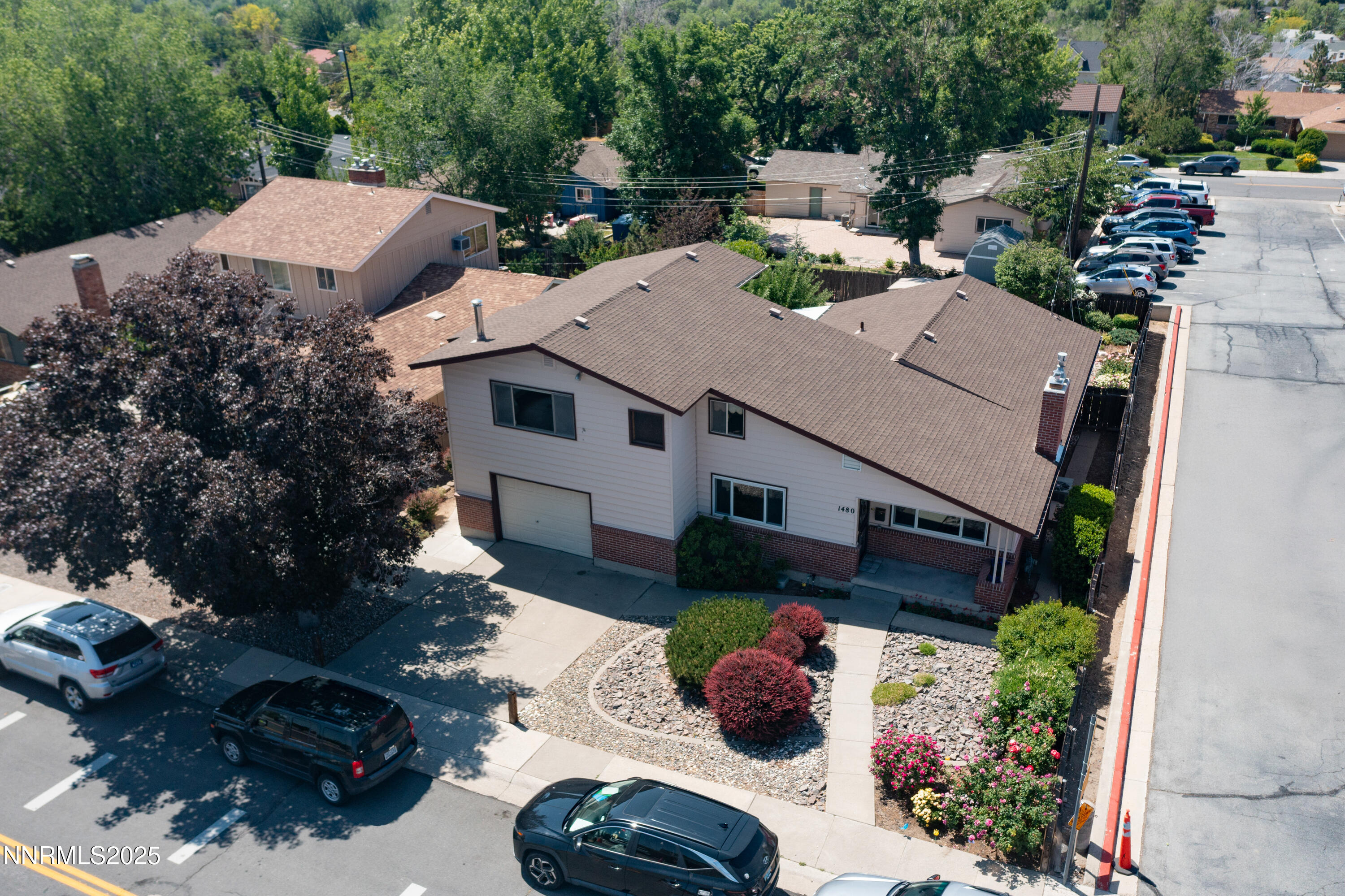 1480 Grandview Avenue Reno, NV 89503 - Photo 2 of 42 an aerial view of a house with yard swimming pool and outdoor seating