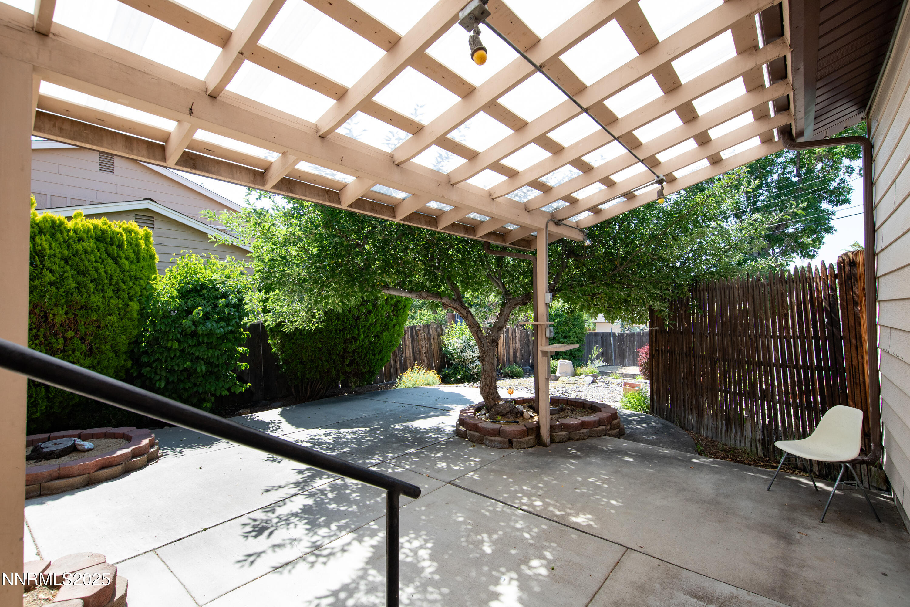 1480 Grandview Avenue Reno, NV 89503 - Photo 26 of 42 a view of a porch with furniture and a backyard