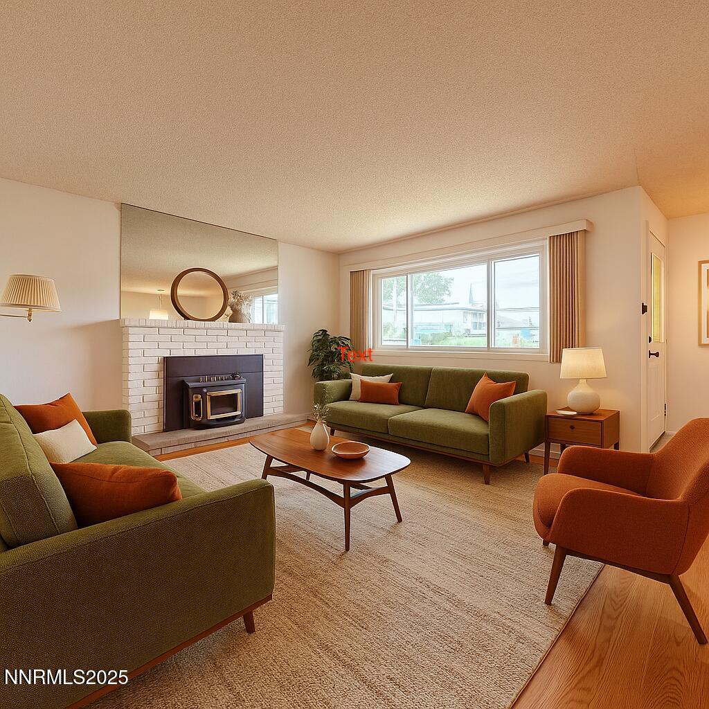 1480 Grandview Avenue Reno, NV 89503 - Photo 3 of 42 a living room with furniture and a fireplace