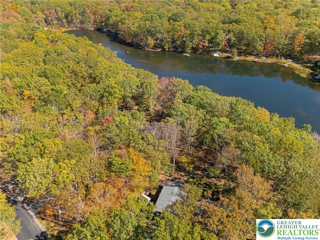 809 Boulder Court North Hawley, PA 18428 - Photo 39 of 43 a view of a lake with houses