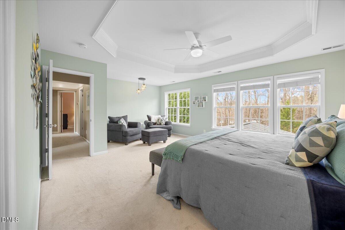 7728 Silver View Lane Raleigh, NC 27613 - Photo 21 of 53 a bed room with bed and a window