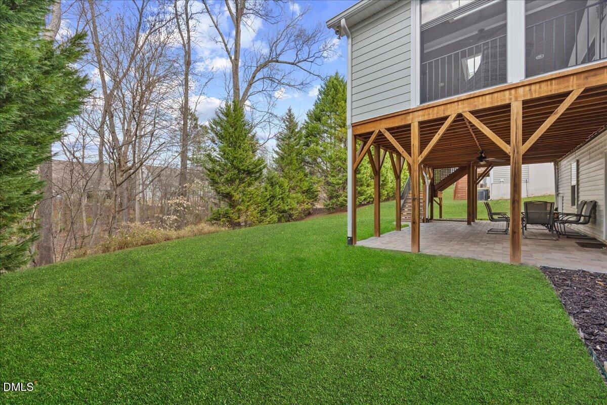 7728 Silver View Lane Raleigh, NC 27613 - Photo 42 of 53 a view of yard with patio