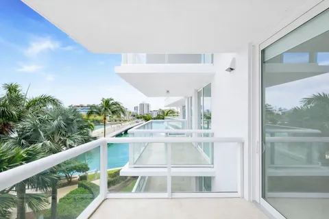 a large living room with large window