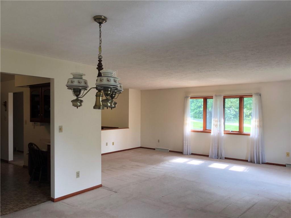 270 McKinley Road Beaver Falls, PA 15010 - Photo 13 of 35 View of FL rm, integral garage & convenient turn around area
