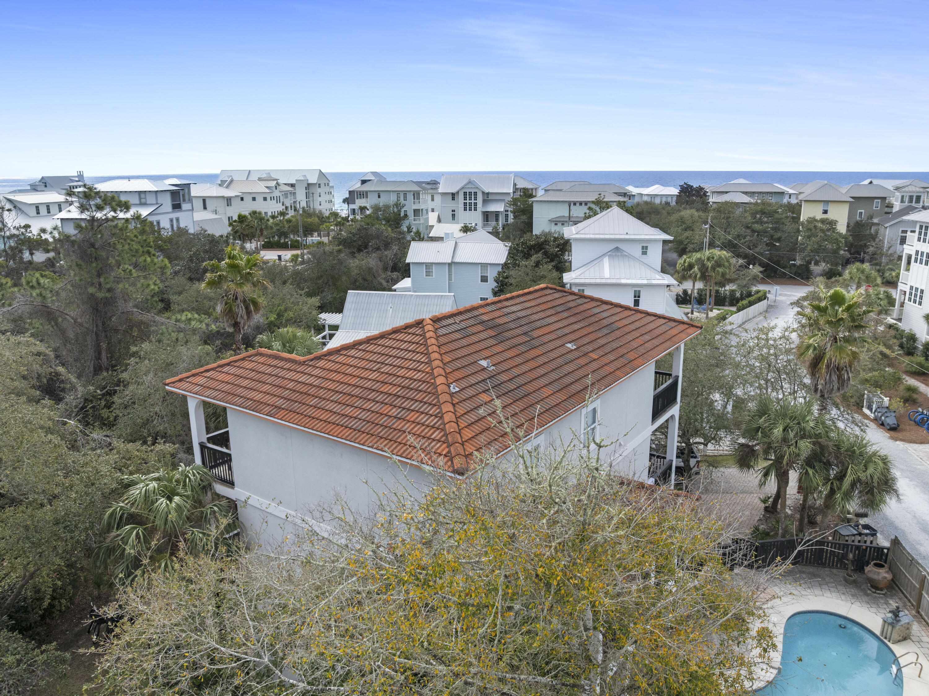 74 Brown Street Santa Rosa Beach, FL 32459 - Photo 26 of 35 a view of a house with a yard