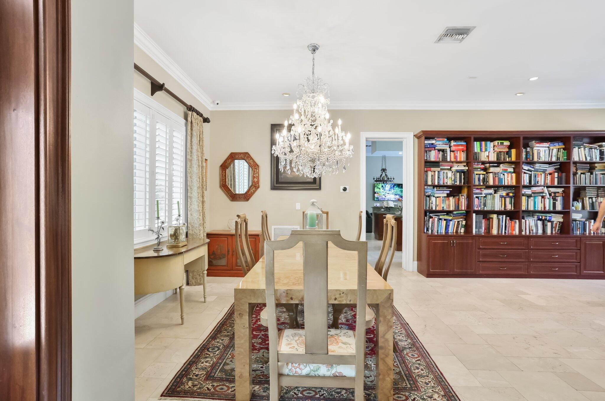 2409 Northeast 12th Street Fort Lauderdale, FL 33304 - Photo 11 of 65 a view of a dining room with furniture window and wooden floor