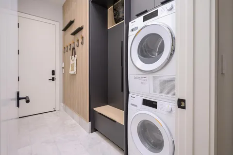 a living room filled with furniture