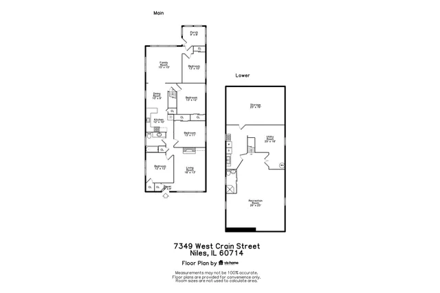 $472,900 | 7349 West Crain Street, Niles, IL 60714