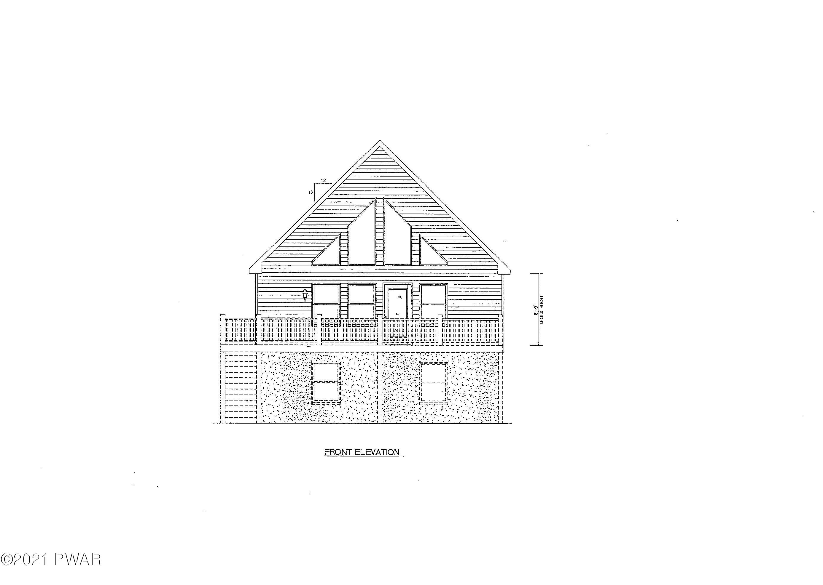 147 Tuckermans Ravine Ravine, Unit RAVINE Tafton, PA 18464 - Photo 17 of 32 FRONT ELEVATION
