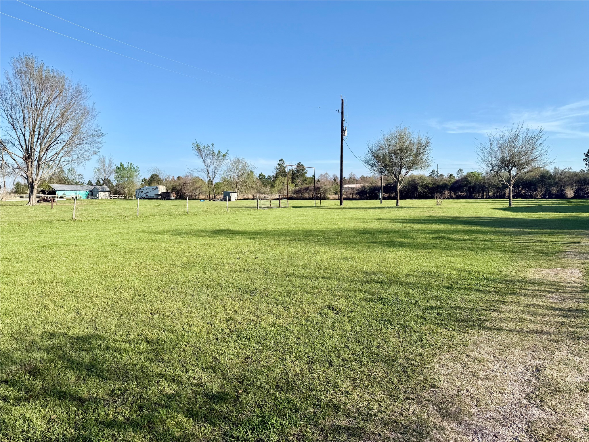 29921 Waller Spring Creek Road Waller, TX 77484 - Photo 3 of 23 a view of a big yard next to a yard