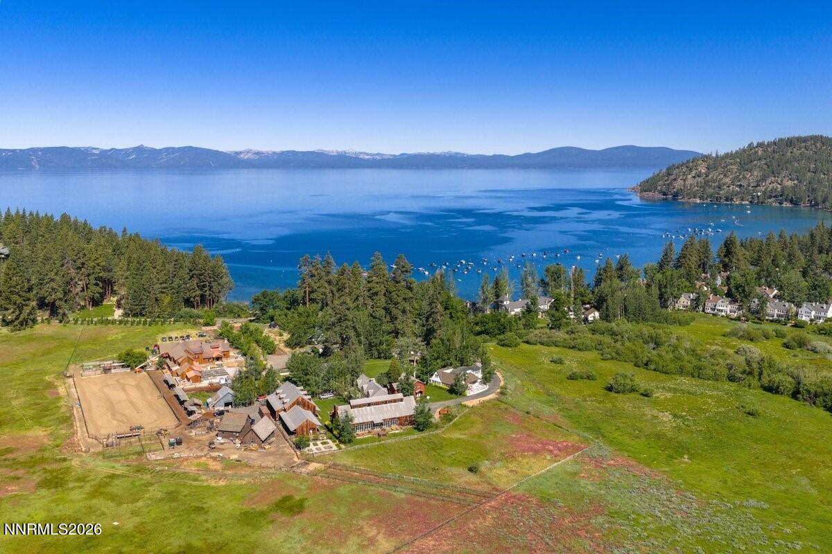 1949 Glenbrook Inn Road Glenbrook, NV 89413 - Photo 38 of 57 Aerial View & Lake Tahoe