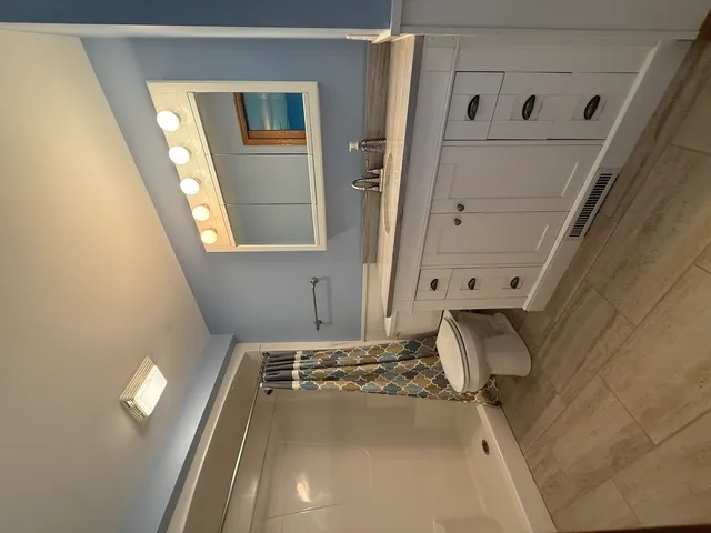 a view of water heater room