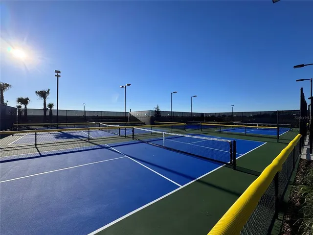 a view of a outdoor space with swimming pool