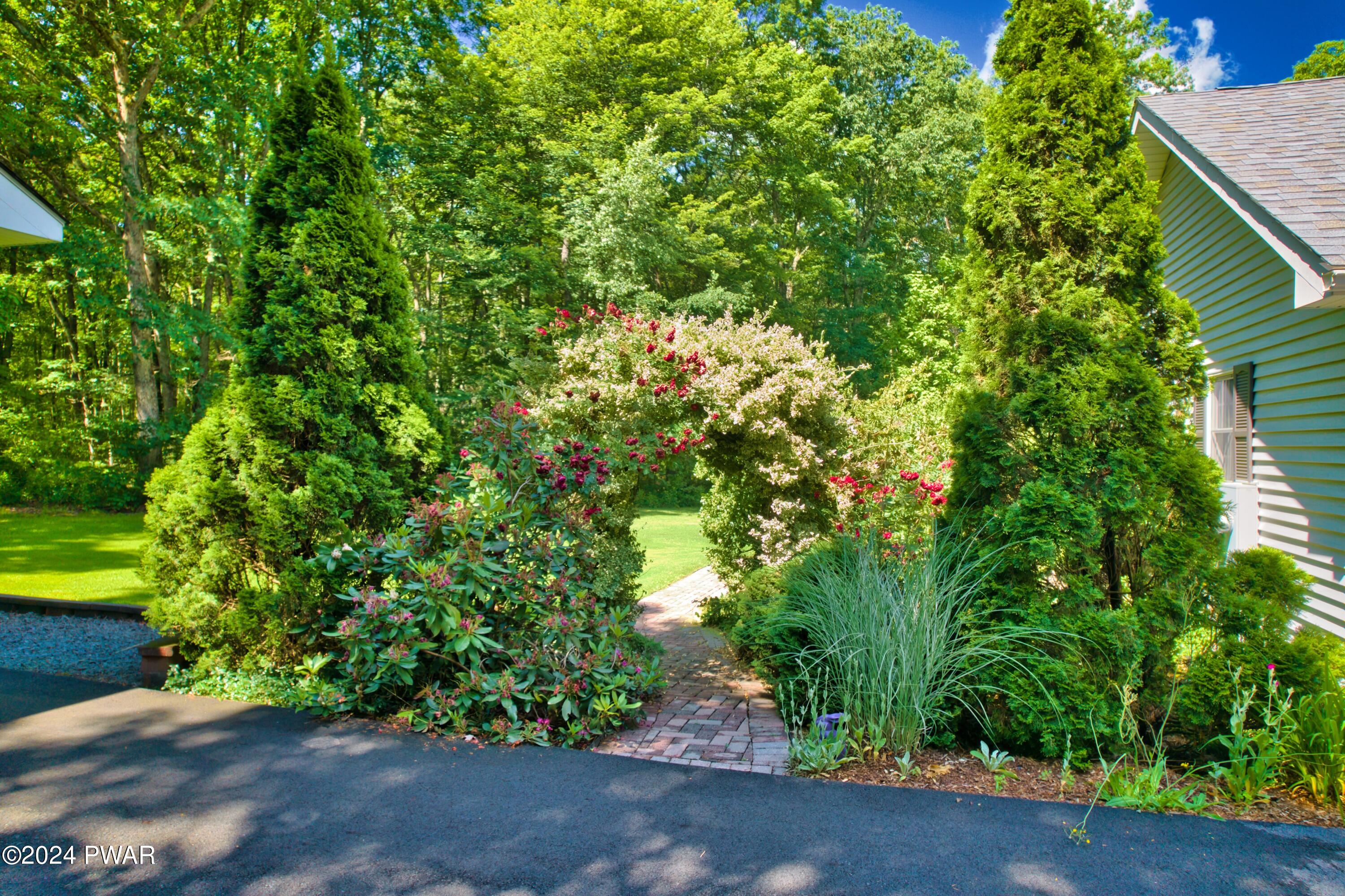 461 Little Walker Road Shohola, PA 18458 - Photo 39 of 67 Entrace to Back Yard
