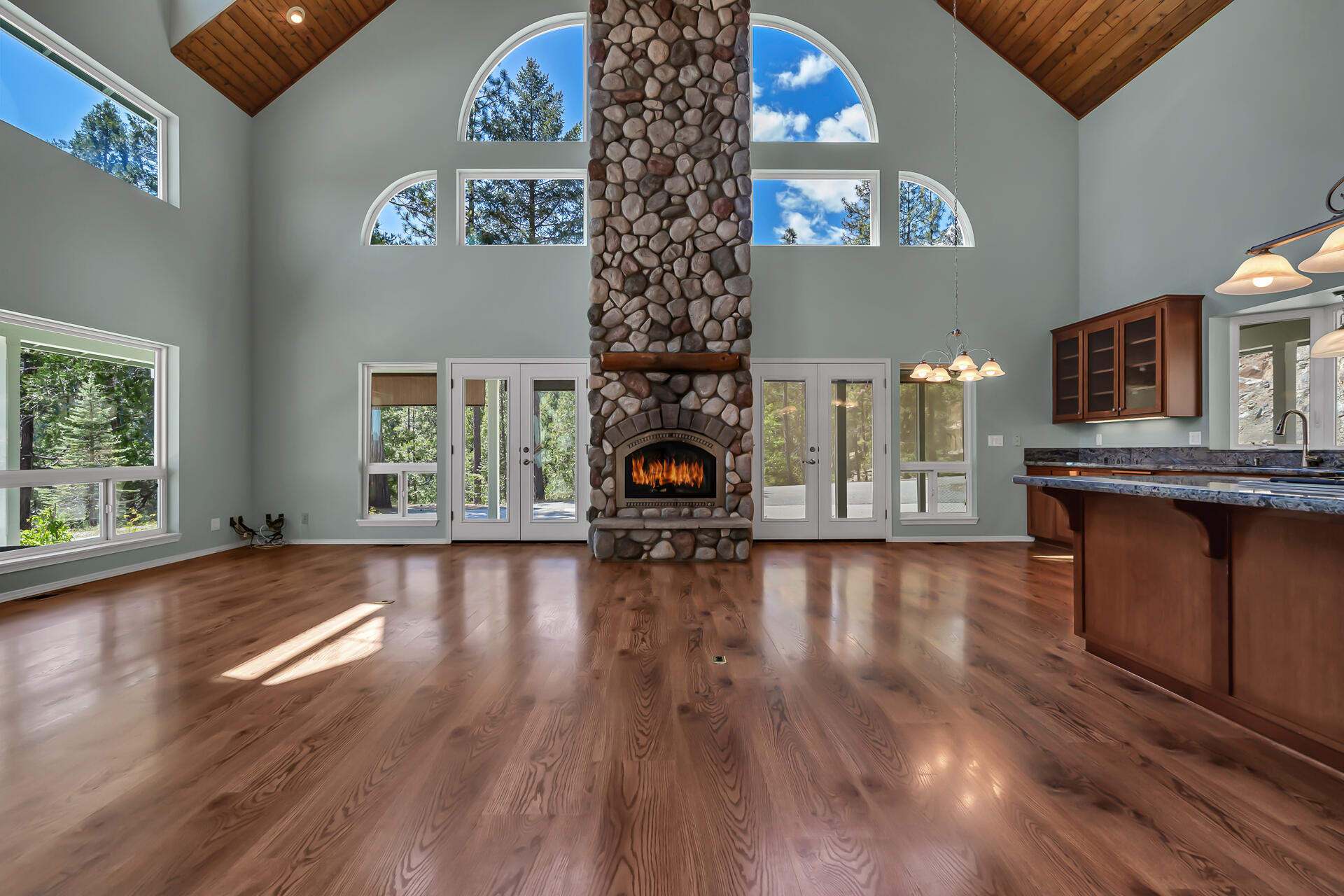 211 Strope Creek Road Trinity Center, CA 96091 - Photo 7 of 50 Fireplace