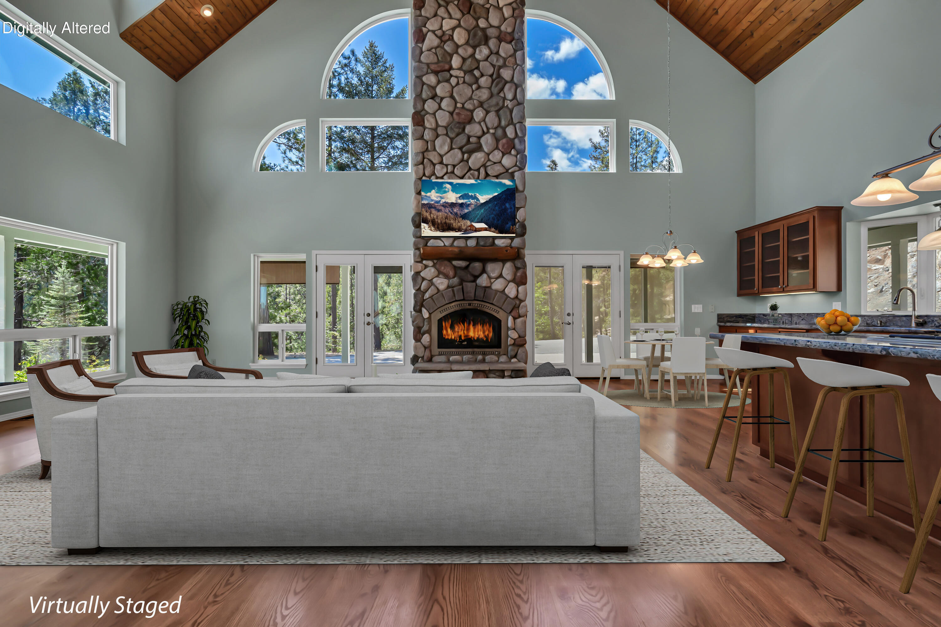 211 Strope Creek Road Trinity Center, CA 96091 - Photo 8 of 50 Living Room