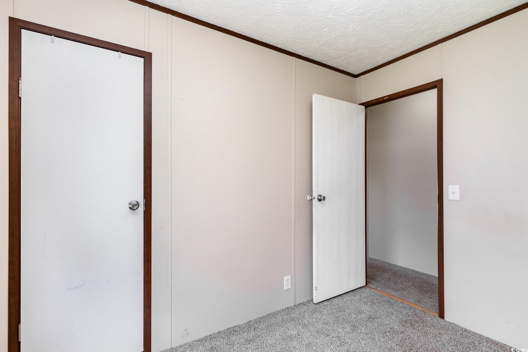 2100 Highway 15 Myrtle Beach, SC 29577 - Photo 19 of 35 Unfurnished bedroom with carpet, a closet, and a textured ceiling
