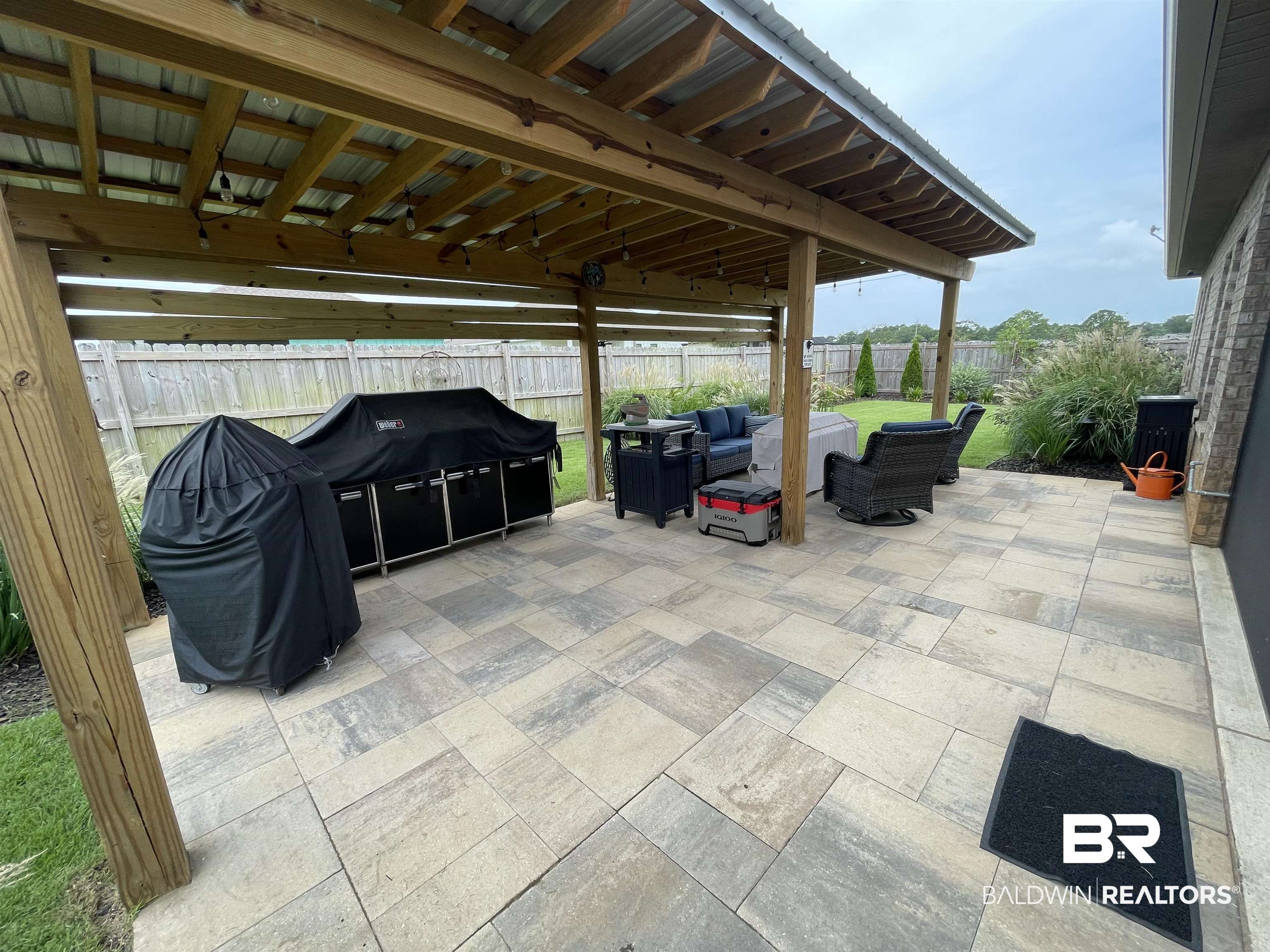 8621 Bronze Lane Foley, AL 36535 - Photo 11 of 13 View of patio / terrace with grilling area