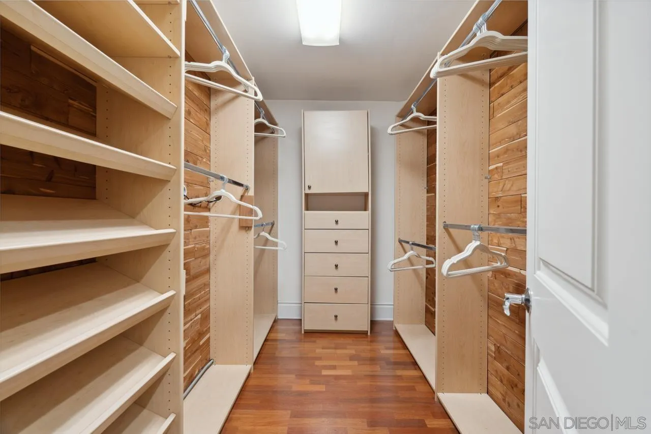 1219 Coast Boulevard, Unit 5 La Jolla, CA 92037 - Photo 23 of 31 a view of walk in closet