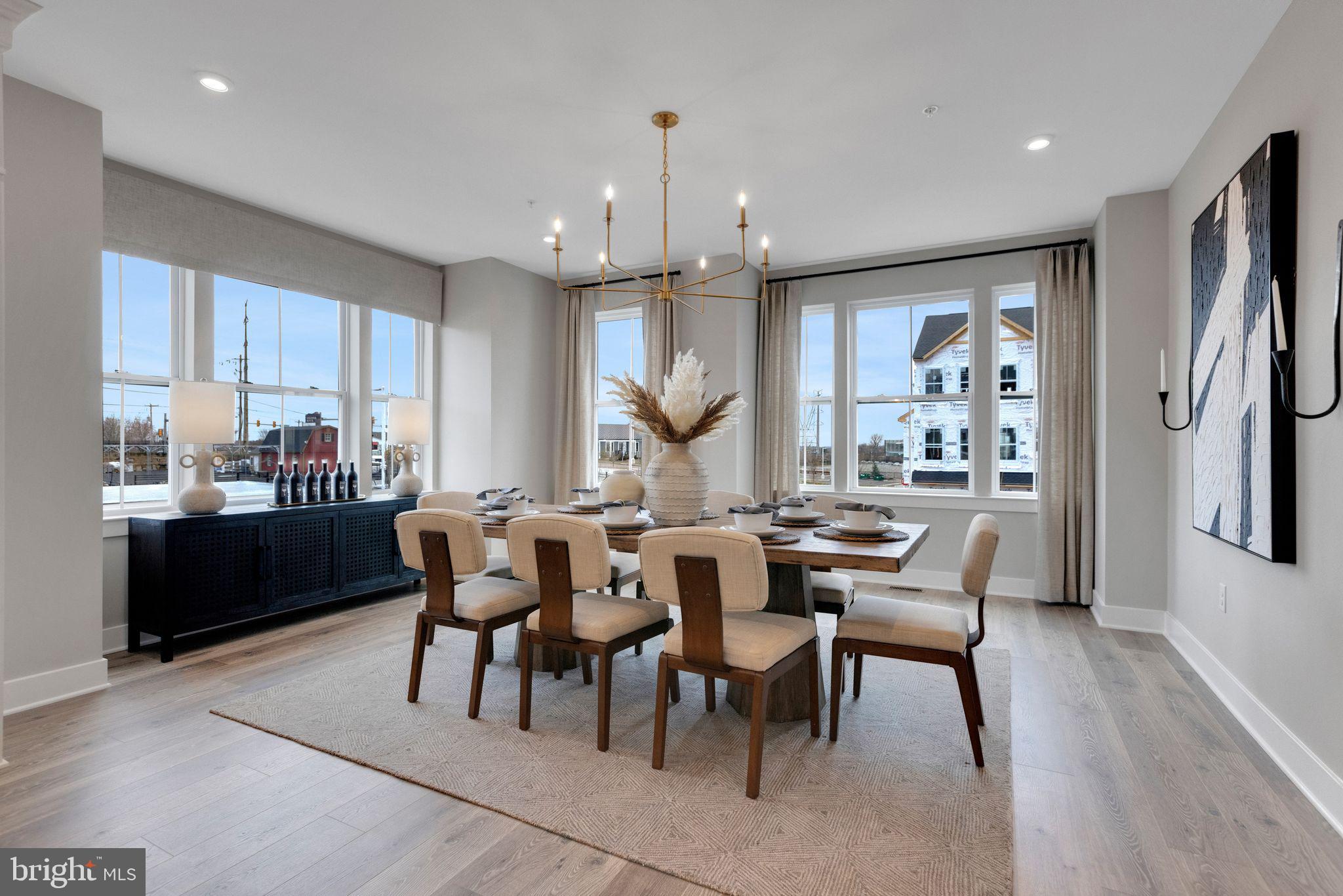 1 Jameson Way, Unit BASE Chalfont, PA 18914 - Photo 12 of 25 Light-filled Dining Room