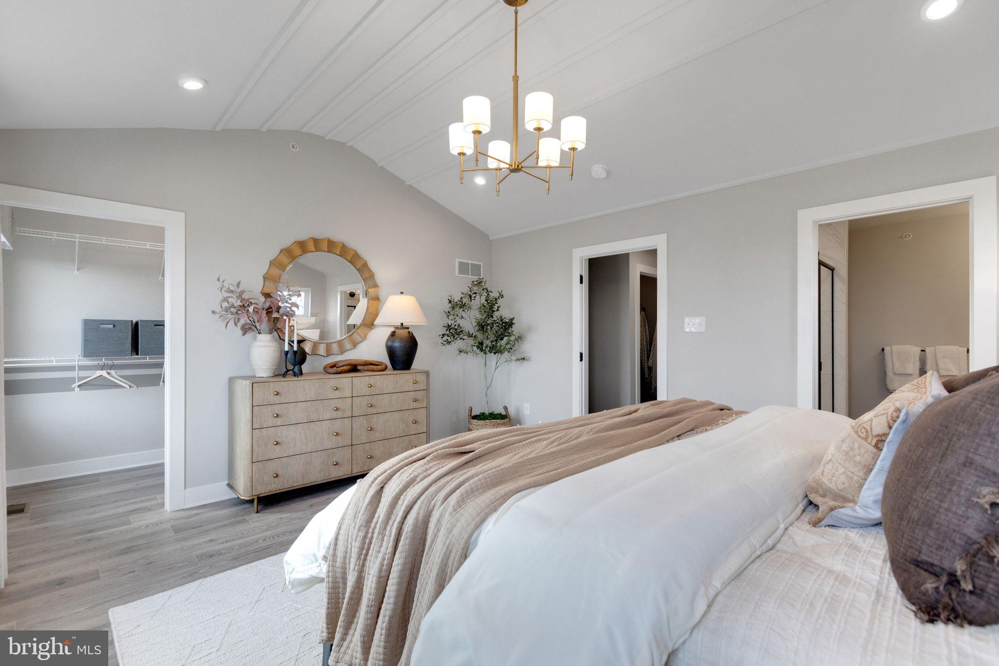 1 Jameson Way, Unit BASE Chalfont, PA 18914 - Photo 21 of 25 Primary Bedroom with Volume Ceiling